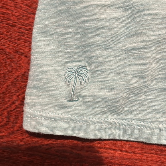 Lilly Pulitzer Blue Ruffle Shay Tank Top - Picture 4 of 6